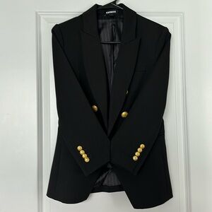 Express Black and Gold Blazer